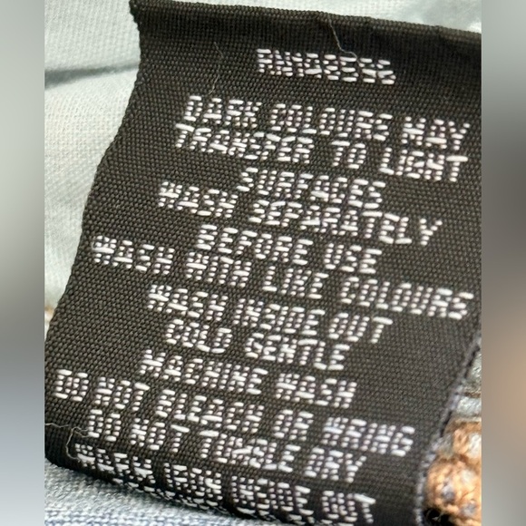 Universal Standard Comfort Denim Drawstring Blue Jean Trouser Size Large 22-24 - Picture 12 of 12